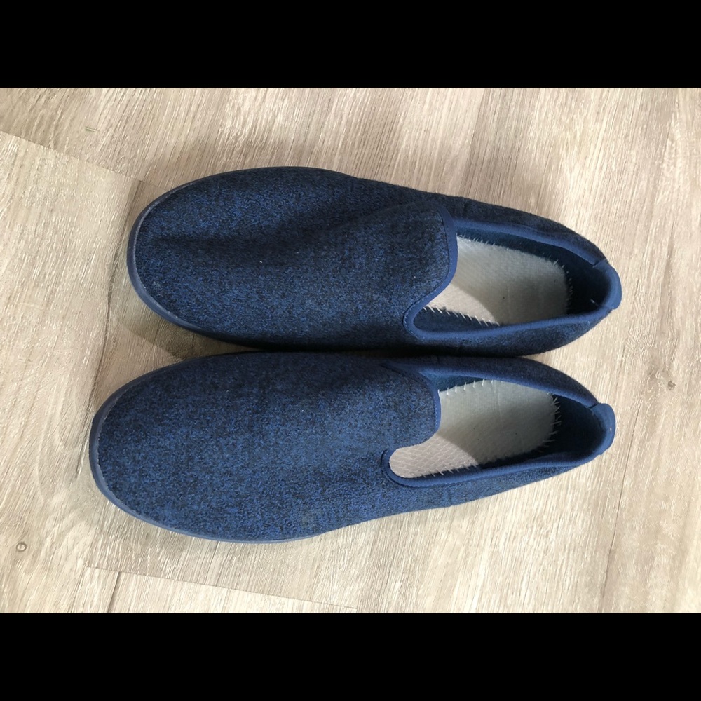 Allbirds Wool lounger Slip Ons women’s 10 blue